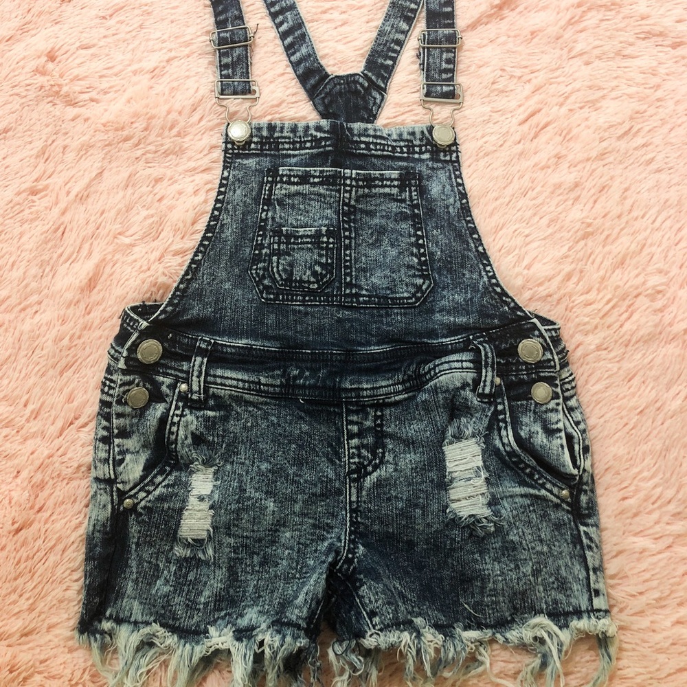 Almost Famous Overall Shorts
